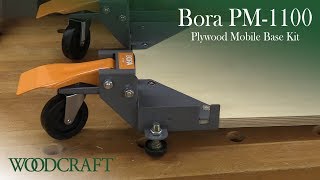 Bora Portamate Plywood Mobile Base Kit  Product Overview [upl. by Koressa126]