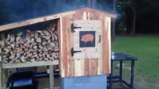 How to Build A Smokehouse My Sowbelly BBQ Smokehouse [upl. by Balf723]