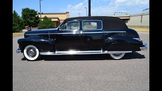 1948 Cadillac Model 75 Limo  wwwDrukAutoSalescom usa [upl. by Isaac]