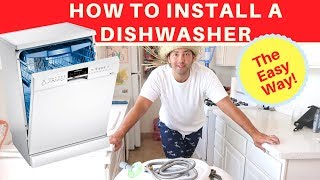 Dishwasher Installation  Easy Step by Step Instructions [upl. by Pandolfi]