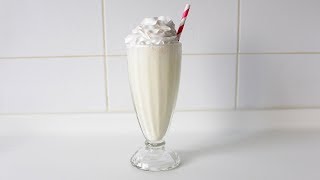 Vanilla Milkshake Recipe [upl. by Powers911]