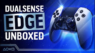 PS5 DualSense Edge Wireless Controller Unboxing [upl. by Ragse699]