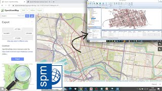 How To Export Open Street Map data to SHP file using SPATIAL MANAGER [upl. by Ellezaj]