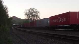 CSX 5005 Leads Q135 West At Marmet WV [upl. by Neraa]