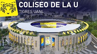 Nuevo Estadio para Tigres UANL  PROPUESTA 2021 [upl. by Imeon490]