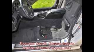 Mercedes SLK 230 seat removal [upl. by Eeneg]