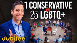 1 Conservative vs 25 LGBTQ Activists feat Michael Knowles  Surrounded [upl. by Elle]