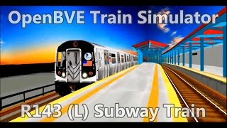 OpenBVE ►R143  L  Station Announcements◀ [upl. by Spooner]