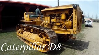 1948 Caterpillar D8 First Start 2012 [upl. by Siari474]