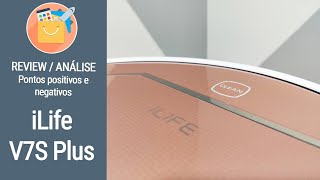 Análise do aspirador robô híbrido iLife V7S Plus Surpreendeu [upl. by Jessalyn]