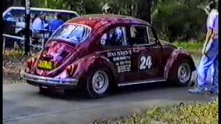 Stan Pobjoys 1916cc VW Street Beetle  Amaroo Hillclimb 1990 [upl. by Nelehyram634]