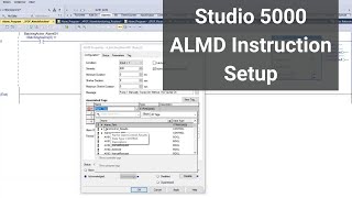 Studio 5000 ALMD Instruction Setup  FactoryTalk View Studio Alarm [upl. by Changaris]