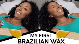 My FIRST Brazilian Wax Experience amp Reaction  BiancaReneeToday [upl. by Attennaj]