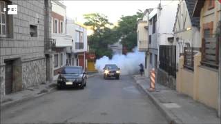 Con fumigación quotespacialquot Montevideo pretende frenar al mosquito del dengue [upl. by Guss]