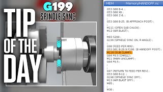 Sync Your Spindles with G199 Complex Handoffs Simplified  Haas Automation Tip of the Day [upl. by Lisandra]