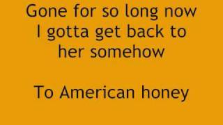 Lady Antebellum quotAmerican Honeyquot w Lyrics [upl. by Babara]