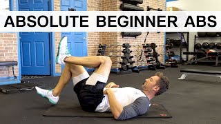 Absolute Beginner Abs  ONLY 8 Minutes [upl. by Erfert580]