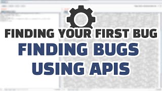 Finding Your First Bug Finding Bugs Using APIs [upl. by Mcloughlin]