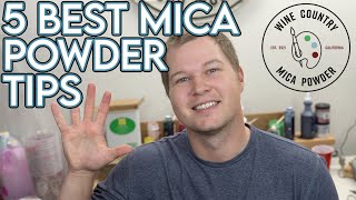 5 Best Tips For Using Mica Powder [upl. by Aicilana497]