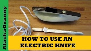 How to Use an Electric Knife [upl. by Atlanta392]