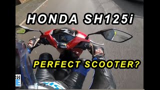 2020 Honda SH125i Scooter Review  Perfect for Delivery Riders [upl. by Sesmar278]