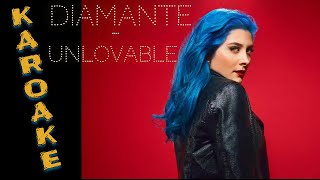 Diamante  Unvolable Karaoke Parole Instrumental Lyrics [upl. by Padgett]