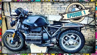 Ep 01 1986 BMW K100 Cafe Racer Project  Introduction  Review [upl. by Calvina]