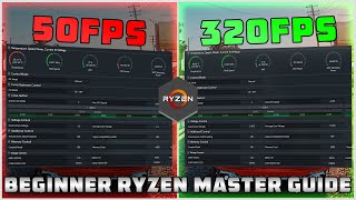 FPS BOOST UndervoltingOverclocking Full Guide 2025  Ryzen Master MSI Afterburner [upl. by Synned]