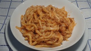 STROZZAPRETI AL RAGU fatti in casa  Ricetta facile [upl. by Anamuj514]