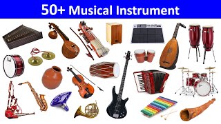 Musical Instruments Name with Picture  Musical Instruments Names  Musical instruments [upl. by Zanlog428]