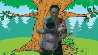 Baby Bird puppet sings Rockin Robin [upl. by Malia]