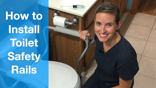 How to Install Toilet Safety Rails [upl. by Balbinder227]