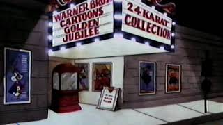 Looney Tunes Golden Jubilee 24 Karat Collection VHS opening [upl. by Jordans]