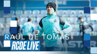 RCDE Live  Rueda de prensa Raúl de Tomás [upl. by Ferretti854]