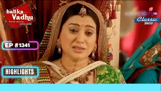 अपने परिवार को बचाते हुए Jagdish घायल हो गया  Balika Vadhu  बालिका वधू  Highlight  Ep 1341 [upl. by Renado]