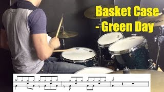 Basket Case Drum Tutorial  Green Day [upl. by Ube]