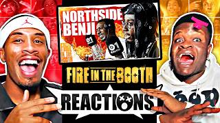 NorthSideBenji  Fire in the Booth pt2  Reactors Cut [upl. by Scandura]