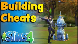 Sims 4 Building Cheats  How to Use Them All PC PS4 and Xbox One [upl. by Eddi]