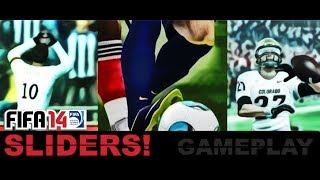 FIFA 14 Sliders  World Class Full Manual  1514 [upl. by Lleneg]