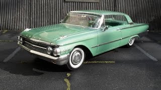 Built Kit Review AMT 1961 Ford Galaxie Club Victoria [upl. by Nolrev]