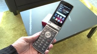 LG Wine Smart  un smartphone à clapet sous Android [upl. by Airotna210]