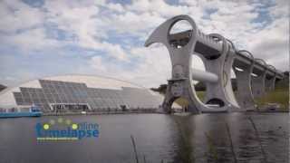 Falkirk wheel time lapse [upl. by Eneirda649]