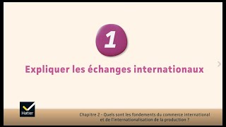 SES cours de Tle  expliquer les échanges internationaux [upl. by Ferwerda]