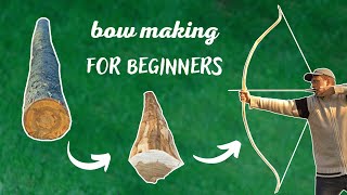 How To Make a Bow and Arrow  Tips for Beginners [upl. by Nahsyar59]