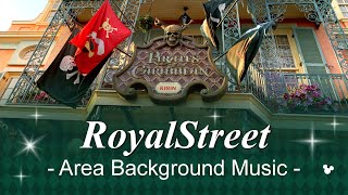 RoyalStreet  Area Background Music  at Tokyo Disneyland [upl. by Schmidt]