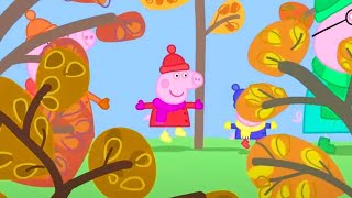 Peppa Pig Enjoys Autumn 🐷  Peppa Pig  4 HOUR COMPILATION  Kids Video [upl. by Kcirddec]