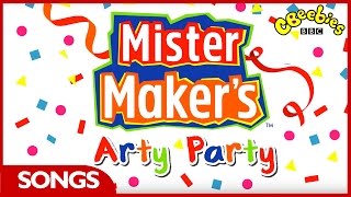 CBeebies Mister Makers Arty Party  Theme Song [upl. by Holli]