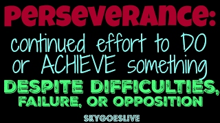 Perseverance or Grit  Inspirational Message for Kids [upl. by Reemas]