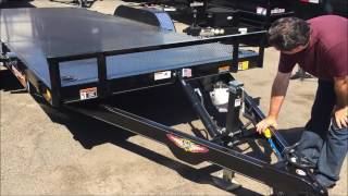 HampH EX Tiltbed Speedloader Car Trailer  For Sale at ThompsonTrailerscom Fresno Tilt Bed [upl. by Nadruoj194]