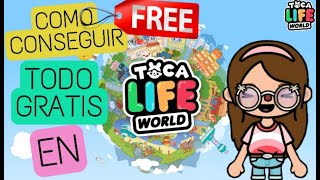 ¡COMO C0NS3GUIR TOD0 EN TOCA LIFE WORLD 🤩  TOCA BOCA  Sarai Play [upl. by Noreh]